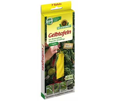 Gelbtafeln (kleinformatig 7,5 x 20 cm)