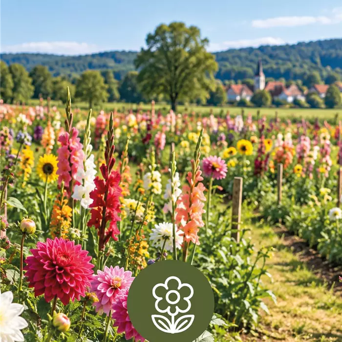 Schnittblumenanzucht
